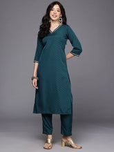 Womens Green Crepe Fusion Kurta Sets-AHKUPN-COMBO-1117